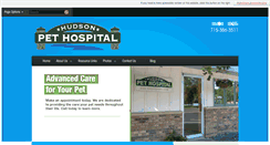 Desktop Screenshot of hudsonpethospital.com